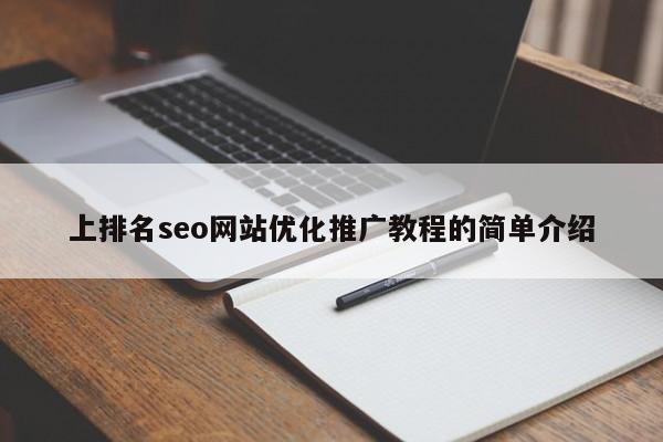上排名seo网站优化推广教程的简单介绍